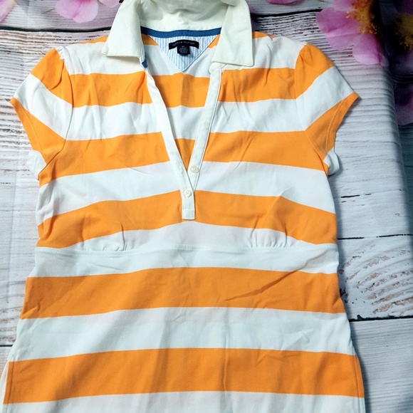 Tommy Hilfiger Striped Polo Preppy Style Dress - Picture 2 of 7